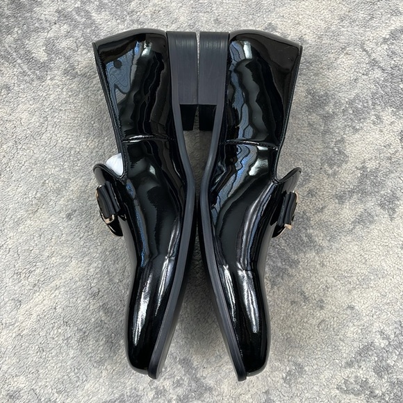 NIB Moretti Black Label Dylan Patent Leather Smoking Loafers Black Tie Wedding - Picture 9 of 12